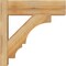 Ekena Millwork Balboa Block Rough Sawn Outlooker, Western Red Cedar, 6"W x 18"D x 18"H OUT06X18X18BOA05RWR - alternate 3